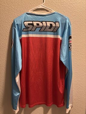 Spidi Dirt Jersey Long Sleeve Men's sz LG Motorcycle,touring, motor cross Biking